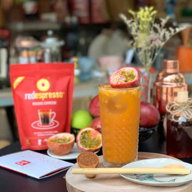 Passionsfrucht - Honig Red Iced Tea